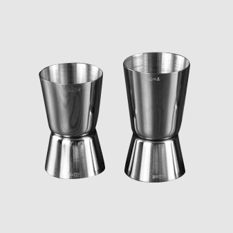 Jigger Cocktail Ukur Ganda Stainless Steel